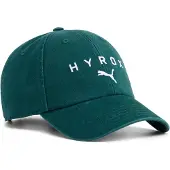 Puma Casquette de sport 'x Hyrox' vert foncé / blanc