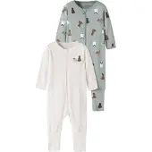 Name it Pyjama crème / marron / jade