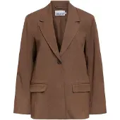 Object Lisa Loose Fit Blazer Marron 36 Femme