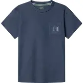 Hackett London Hk5000070 Short Sleeve T-shirt Bleu 13 Years Garçon