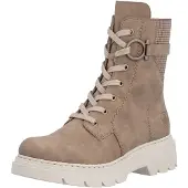 Rieker Bottines à lacets beige