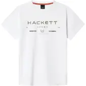 Hackett London Hk5000065 Short Sleeve T-shirt Blanc 7 Years Garçon