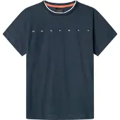Hackett London Hk5000063 Short Sleeve T-shirt Bleu 9 Years Garçon