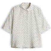 Opus Chemisier 'Farise' noir / blanc