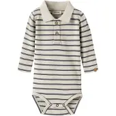 Lil´ Atelier Barboteuse / body beige / gris