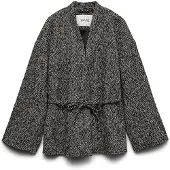Vero Moda Veste mi-saison 'AWChelsea' écru / noir