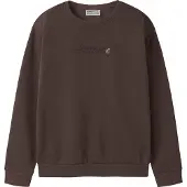 Name it Sweat 'NKMNILAN' crème / chocolat / brun foncé