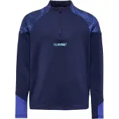 Hummel Sweat de sport bleu foncé