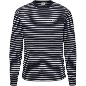 Hummel T-Shirt bleu nuit / blanc