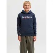 Jack & Jones Junior Sweat 'JJTom' marine / rouge / blanc