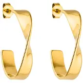 Purelei Boucles d'oreilles 'Flow' or