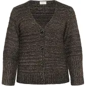 KAFFE CURVE Cardigan 'KCMarina' brun foncé