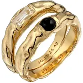 Elli Bague or / noir / blanc