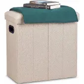 Relaxdays pouf. (46 x 25.50 x 49.50 cm)