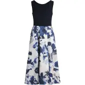 Vera Mont Robe bleu marine / bleu nuit / bleu clair / blanc