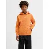 Jack & Jones Junior Sweat 'JCOClub' mandarine / blanc