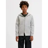 Jack & jones Junior Veste de survêtement 'Legacy' gris chiné