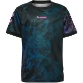 Hummel T-Shirt fonctionnel 'Blaze Club 26' bleu cyan / rose clair / noir
