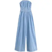 Next Combinaison bleu denim