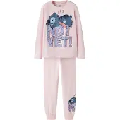 Name It Kids Pyjama 'NKFANDA STITCH' bleu marine / violet clair / rose / rose clair