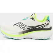 Saucony Chaussure de course jaune citron / pétrole / noir / blanc