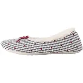 Next Pantoufle bleu / gris / rouge