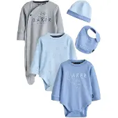 Ted Baker Ensemble de linge bleu / bleu clair / gris chiné / blanc