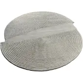 Bolia Zen Rug Split Tapis 209 x 240 cm | Light Grey