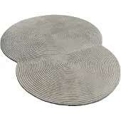 Bolia Zen Rug Rounded Tapis 257 x 330 cm | Light Grey
