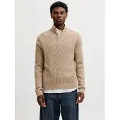 Jack & Jones Pull-over 'JJPANNEL' noisette