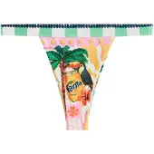 Next Bas de bikini vert / orange / rose / noir