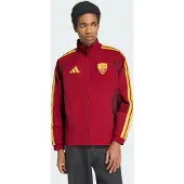 Adidas Vestes d’entraînement 'AS Rom Anthem' jaune / rouge / bordeaux