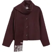 Comma Veste mi-saison bordeaux