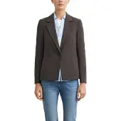 Comma Blazer brun foncé