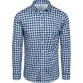 Desoto Chemise à carreaux marine Bleu Bleu foncé taille 3XL