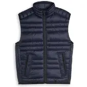 Tom Tailor Gilet bleu foncé