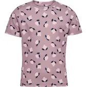 Hummel T-Shirt violet / noir