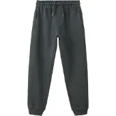 Mango KIDS Pantalon 'FRANCIA' gris foncé