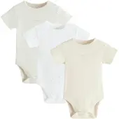 Cool Club Barboteuse / body beige / blanc