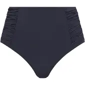 SEA LEVEL Bas de bikini 'Gathered' bleu foncé