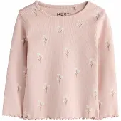 Next T-Shirt beige clair / bleu / marron / rose