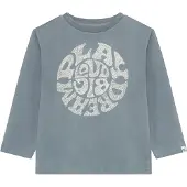 Noppies T-Shirt bleu / blanc
