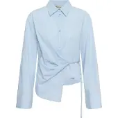 My Essential Wardrobe Chemisier 'MWBella' bleu clair / blanc