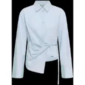 My Essential Wardrobe Chemisier 'MWBella' bleu clair / blanc