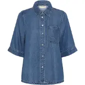 Cream Chemisier 'Marelli' bleu denim