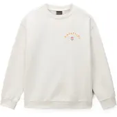 Napapijri Sweat-shirt 'B-Bliss' orange / blanc