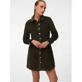 Vero Moda Robe-chemise 'VMDAISY' vert foncé