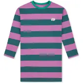 Schiesser Chemise de nuit ' Nightwear ' pétrole / baie / rose