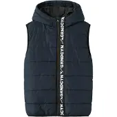 Name it Gilet 'NKMMYLANE' bleu marine / noir / blanc