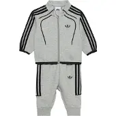 Adidas Originals Survêtement 'SPACER' gris chiné / noir